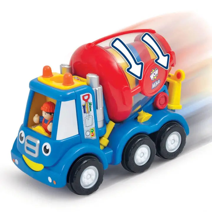 Electric push-pull tractor toy