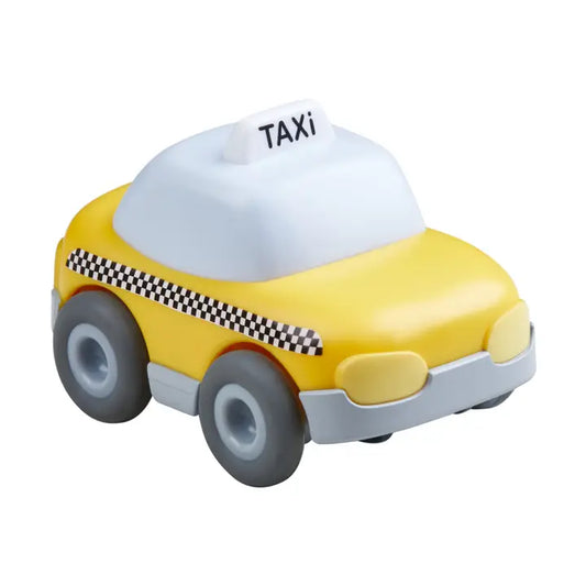 Habacars Taxi w/ Momentum Motor | Push & Go Toy Car